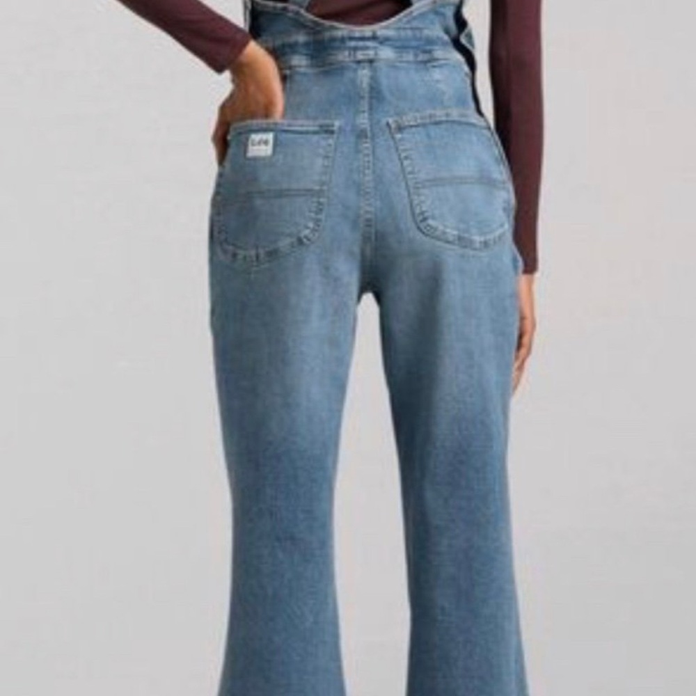 Lee Blue Wide Leg Jumpsuit